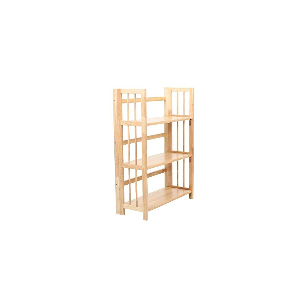 Shelving Unit Modern Garage Storage 3 Tier Shed Shelving Folding Bathroom Organiser Racking Storage Shelving Unit 96h X 70w X 30d Natural