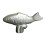 405093480 Fish Lid Knob Cast Iron 1