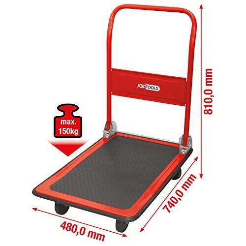 8000015 Tyres platform trolley 150kg 1