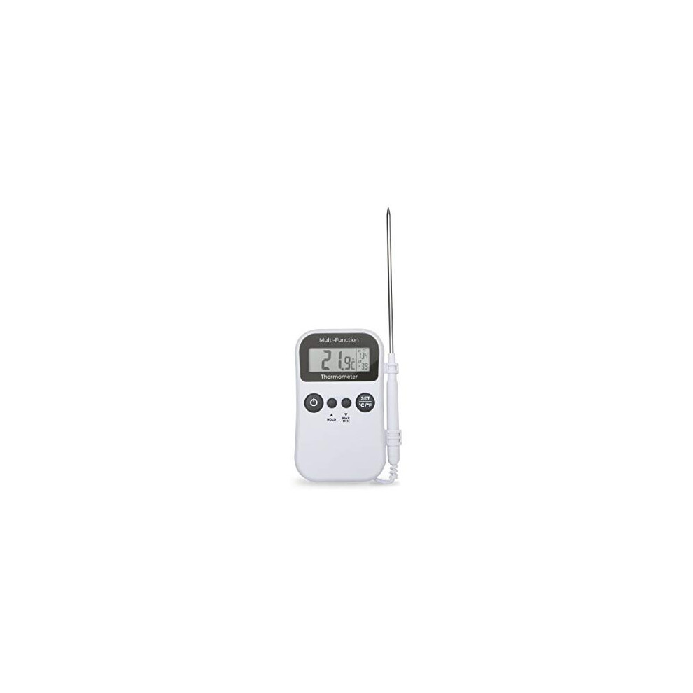 Multifunction digital catering thermometer with probe