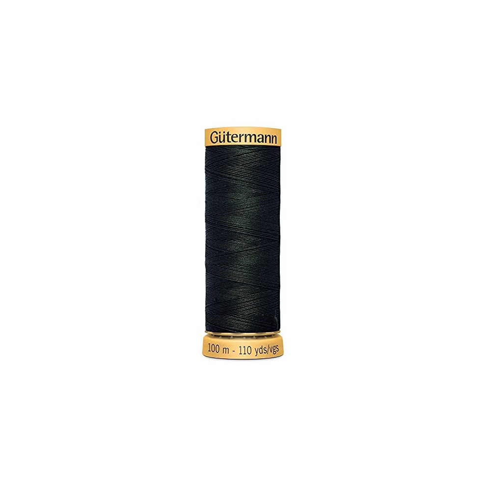 2T100C8812 Dark Green Cotton Sewing Thread 100m