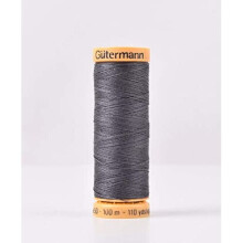 2T100C4403 Dark Grey Cotton Sewing Thread 100m