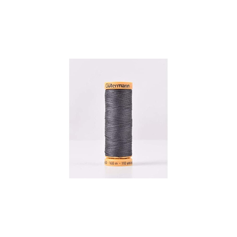 Gütermann 2T100c4403 Dark Grey Cotton Sewing Thread 100M