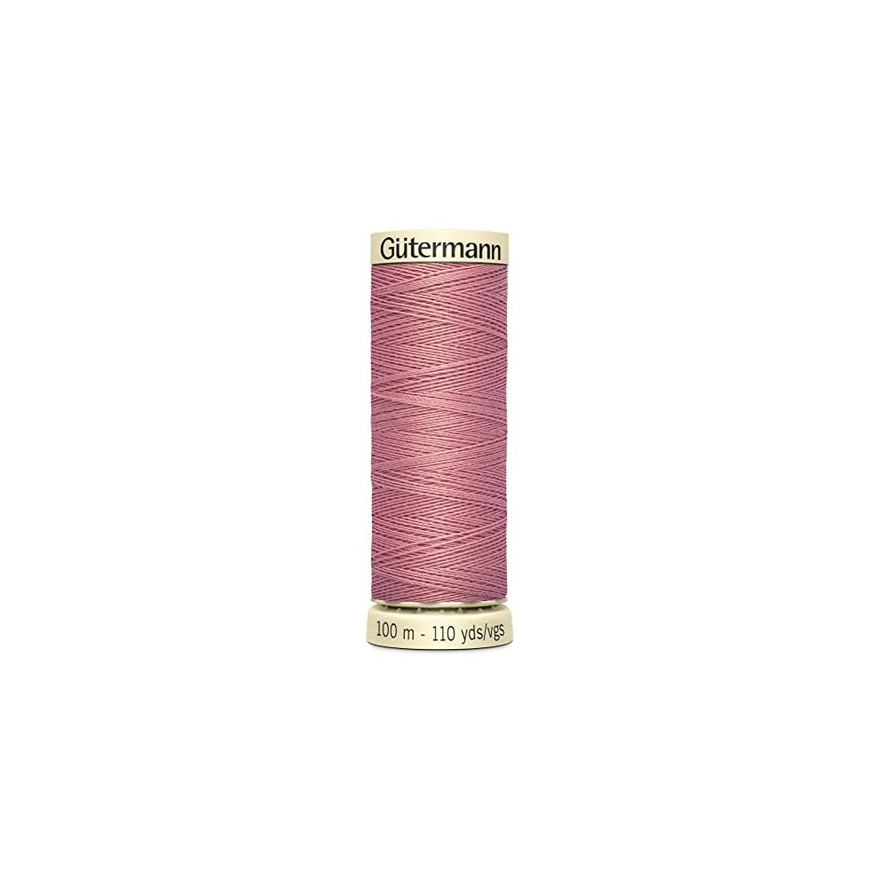 2T100473 473Dusky Pink 100 Polyester Sew All Sewing Thread 100m