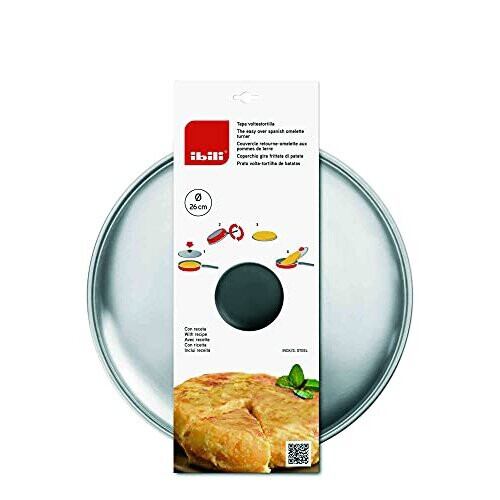 IBILI 715830 Coperchio per Omelette, Ghisa, Argento, 31 x 15 x 35.5 cm
