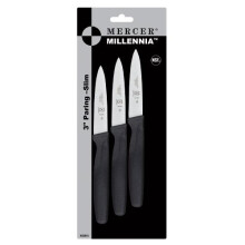 M23903 Millennia Slim Paring Knife Knives 3Inch Pack of 3 Black