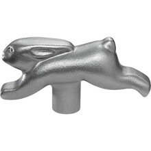 405106610 Rabbit Lid Knob Stainless Steel Silber 9 x 6 x 32 cm