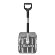 Auto Snow Shovel Length 71 cm Aluminium BlackSilver 1000740