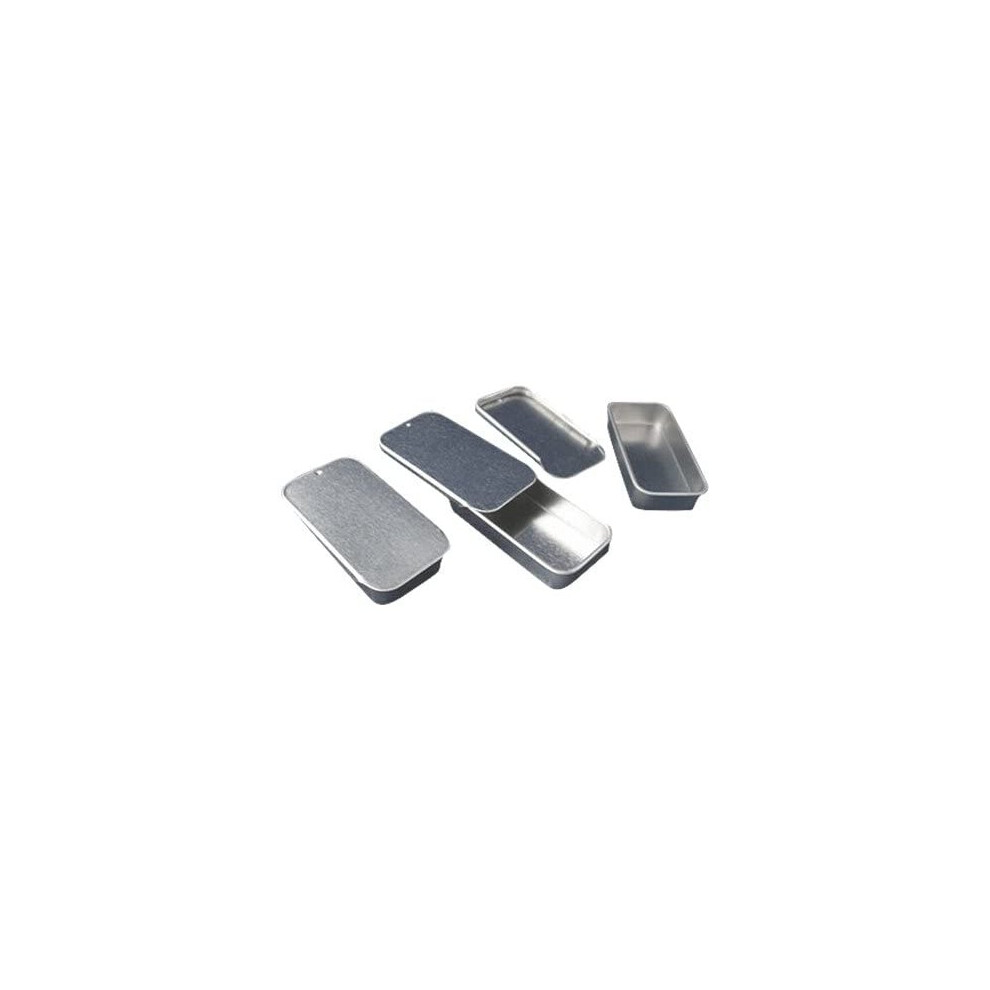 Shc Web 10Ml Rectangular Tin With Slider Lid X 3 Mini Favourgiftpill Boxes