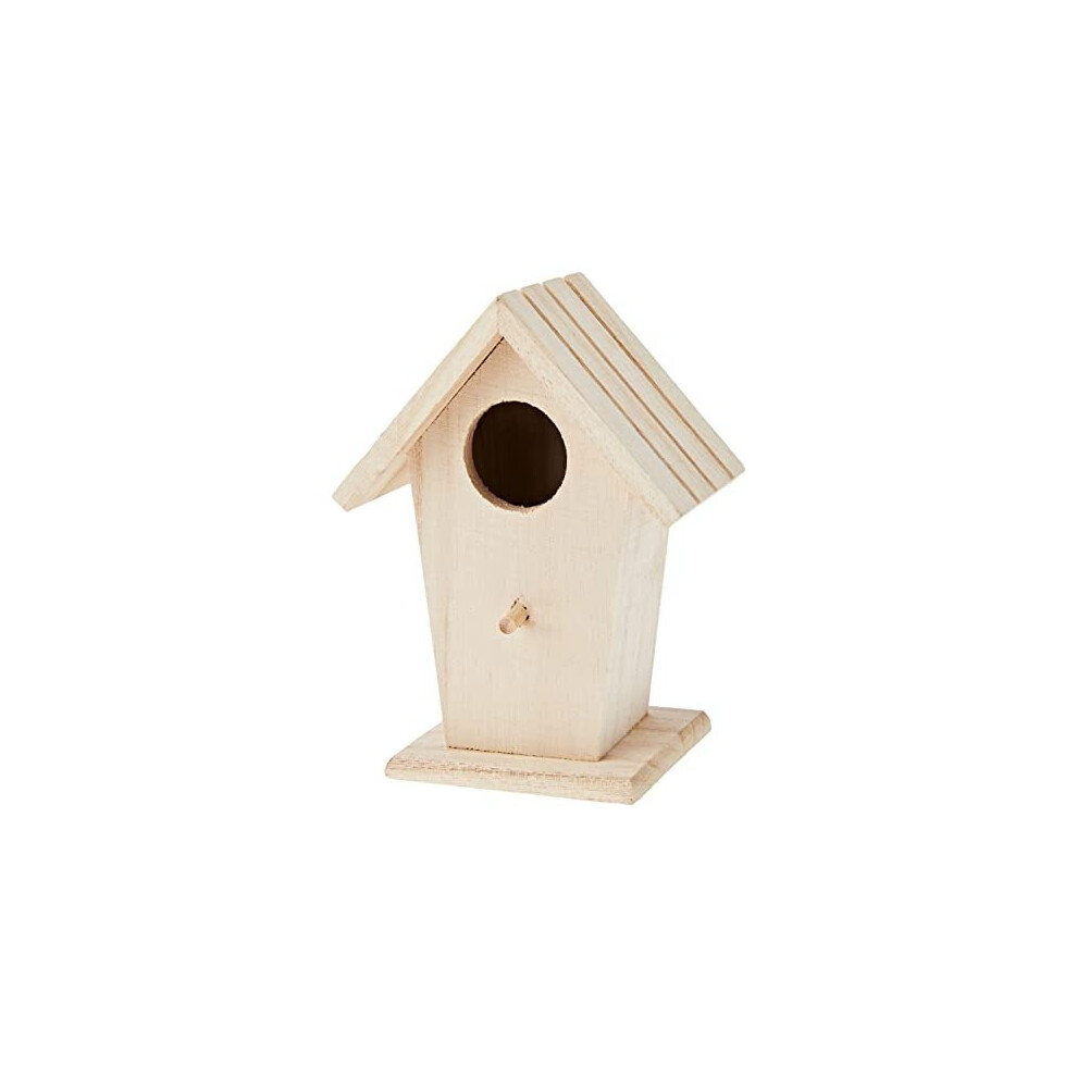 75 x 7 x 14 cm Wooden Nest Box Beige