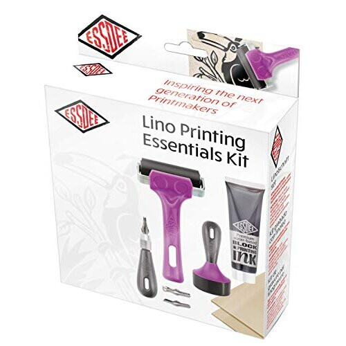 L3BPEK Lino Printing Essentials Kit Black 1