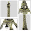 Eiffel Tower Statue Decor Mini Tower Model Figurine for Souvenirs 10cm 3