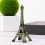 Eiffel Tower Statue Decor Mini Tower Model Figurine for Souvenirs 10cm 4
