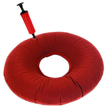 Inflatable Pressure Relief Ring Donut Support Cushion Comfort Posture Ideal for Travel Helps Relieve Back Hip Pregnancy Post Pregnancy Pain Discomfort