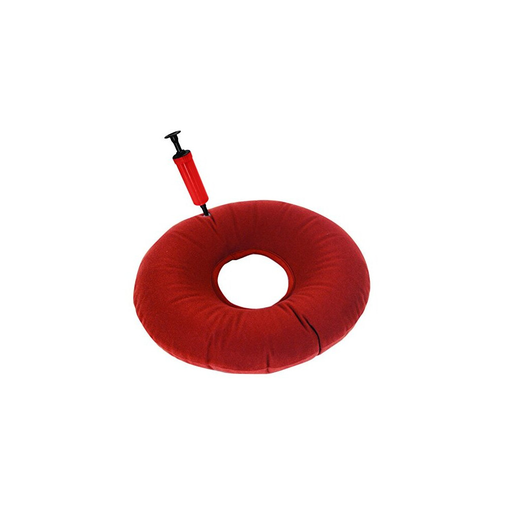 Aidapt Inflatable Pressure Relief Ring Donut Support Cushion Comfort Posture Ideal For Travel Helps Relieve Back Hip Pregnancy Post Pregnancy Pain Discomfort