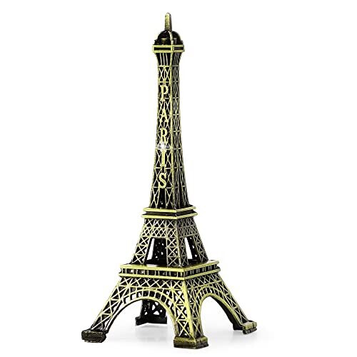 Eiffel Tower Statue Decor Mini Tower Model Figurine for Souvenirs 10cm