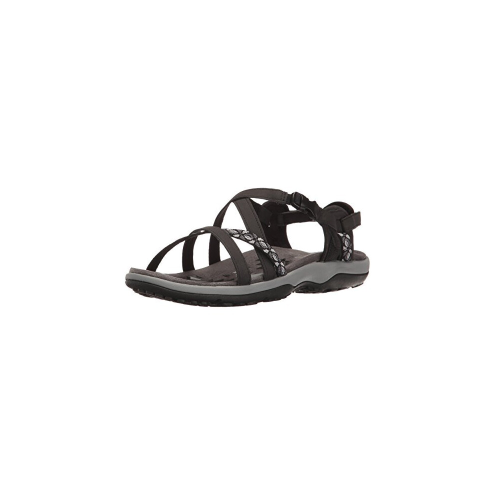 Womens Reggae Slim Vacay40955 Sling Back Sandals Black Black Blk 8 UK
