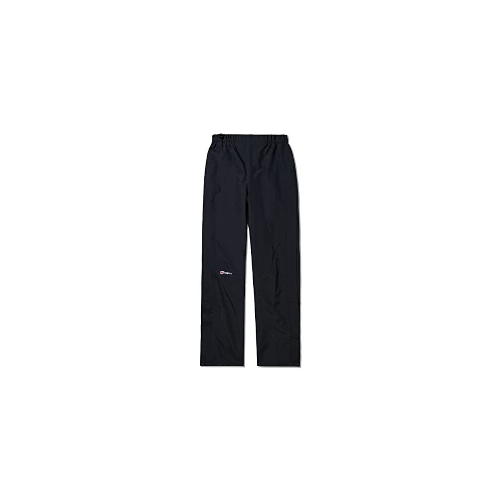 Womens Hillwalker Waterproof Trousers Durable Comfortable Rain Pants Black 10 Regular 31 Inches