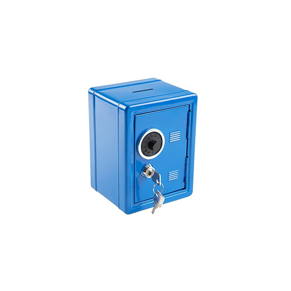 Photos - Safe Money 120x 105x 160mm Blue