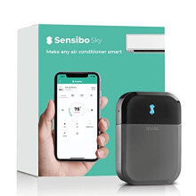 Sky Smart Home Air Conditioner System Quick Easy 60Second Installation Maintains Comfort with Energy Efficient App Automatic OnOff Wifi Google Alexa