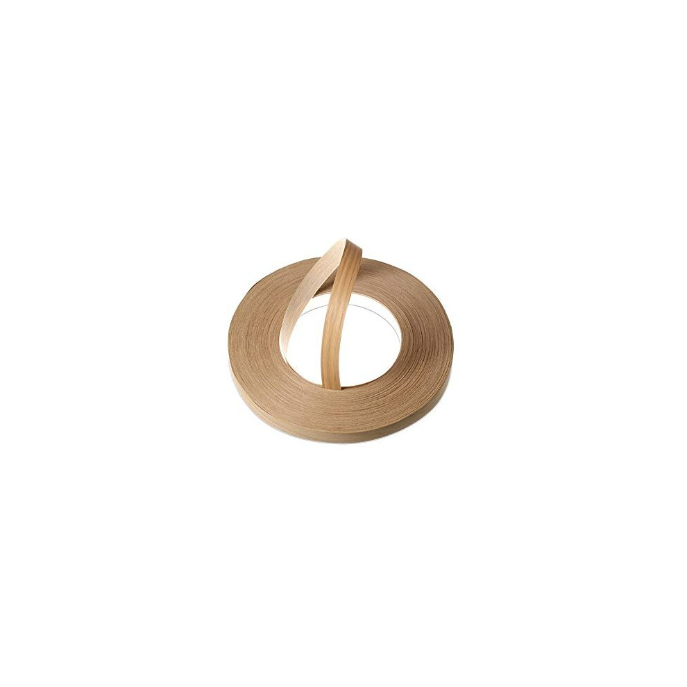 Woodpress 22Mm Real Oak Preglued Veneer Edging Tape 50M Trade Roll Ironon Wood Application