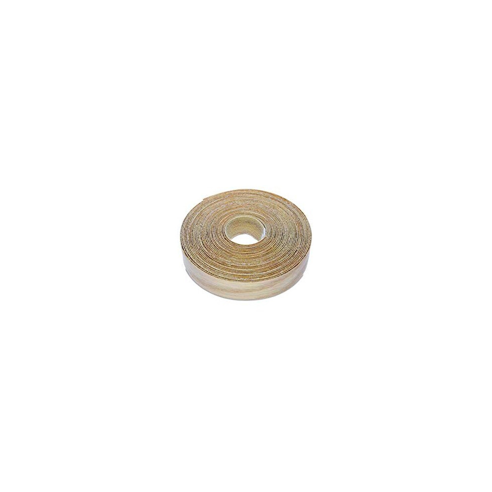 Woodpress 22Mm Real Oak Ironon Edging 75M Roll Preglued Wood Veneer Tape For Easy Diy Application Will Cover The Edge Of A Standard Mdf Panel 5060510460058