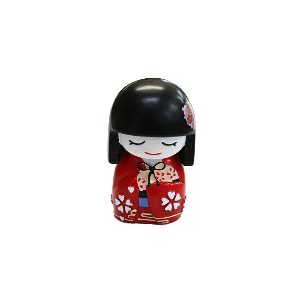 N&N Find Japan Japanese Mai Kokeshi Doll Red