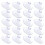 20 Packs 45mm Large Suction Cup Plastic Sucker Pads without Hooks Clear 1