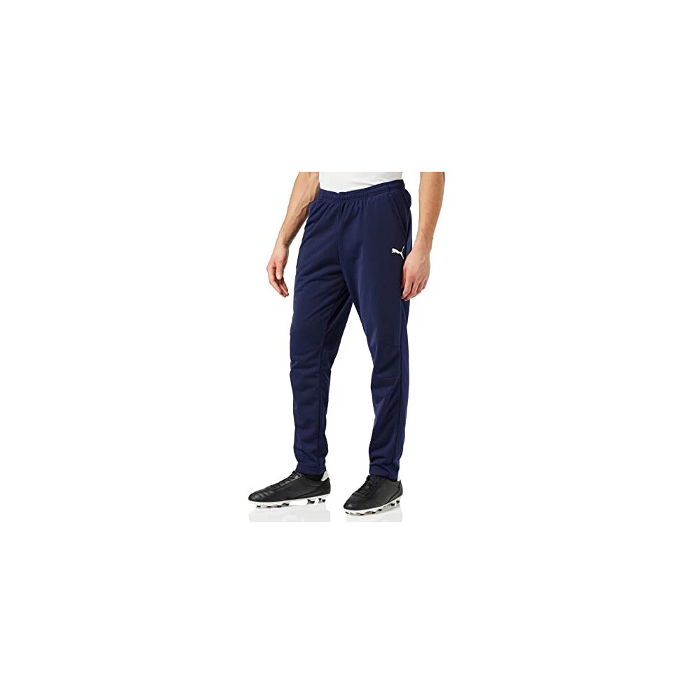 Mens Liga Training Core Pants Blue M UK