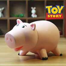Creamily Hamm Toy Story Piggy Bank Plastic Saving Piggy Bank for Kids Adults Birthday Gift with Cute Package Pink