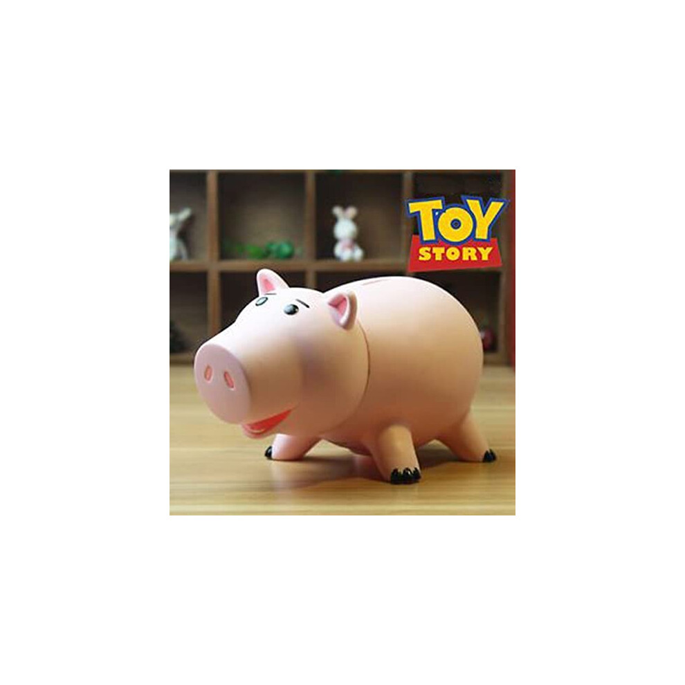 Creamily Hamm Toy Story Piggy Bank Plastic Saving Piggy Bank for Kids Adults Birthday Gift with Cute Package Pink