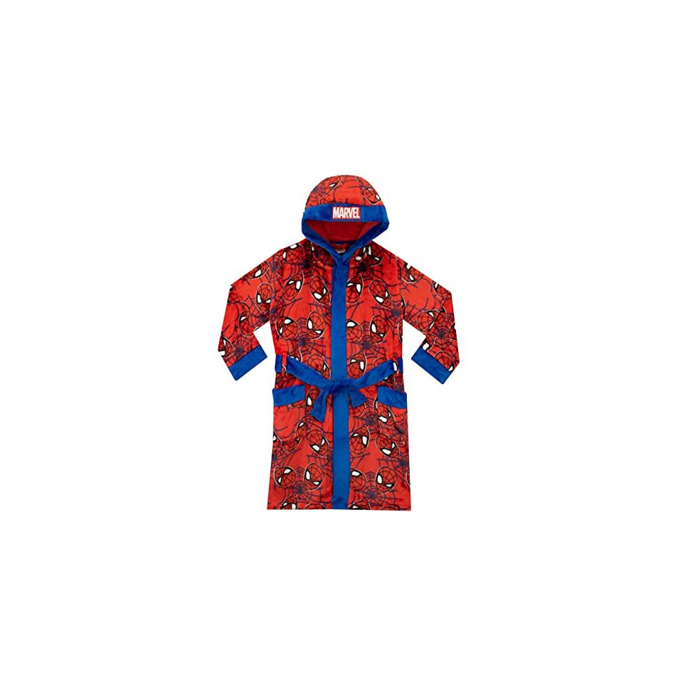 Boys SpiderMan Dressing Gown Age 4 to 5 Years