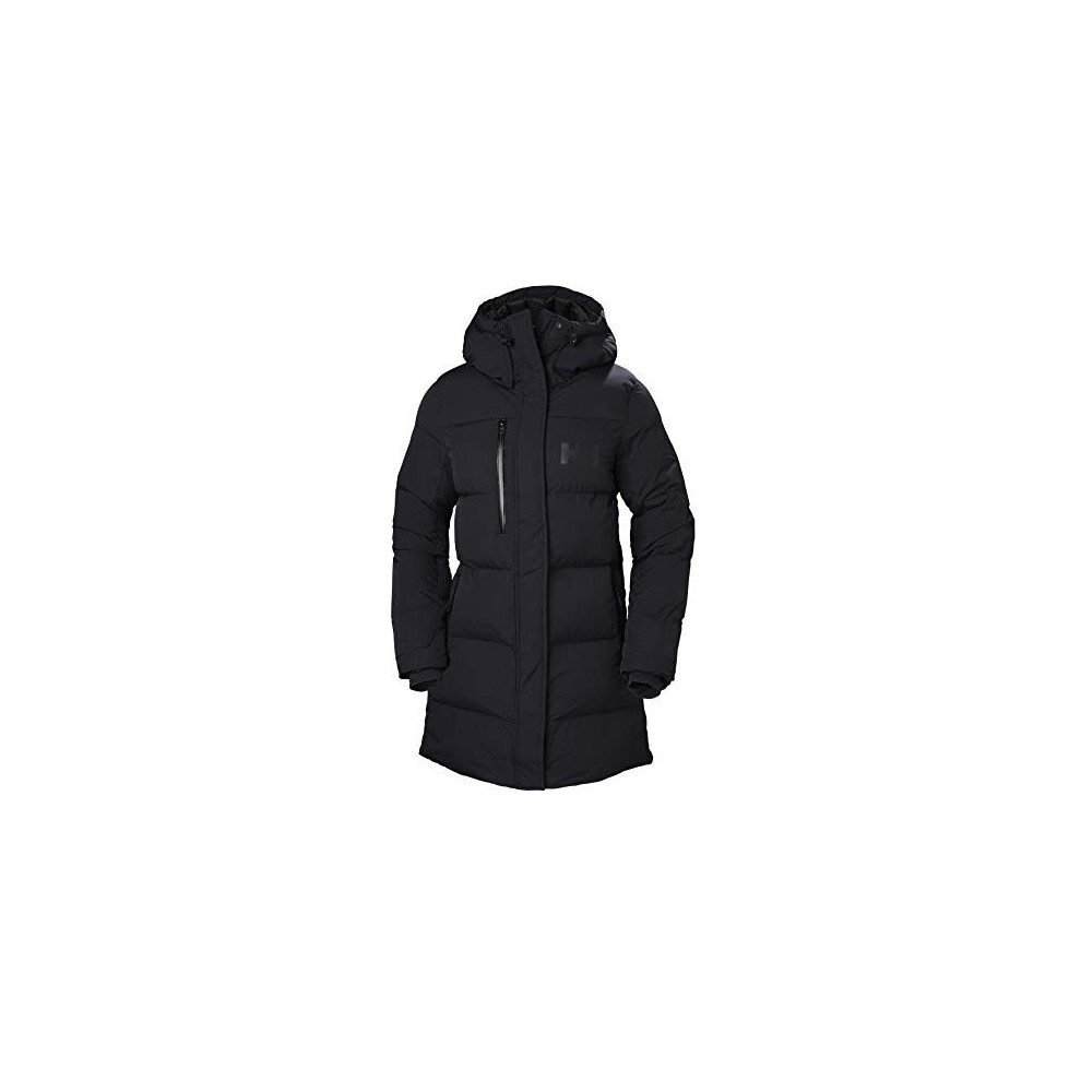 Womens Adore Puffy Parka Track Jacket Black M UK