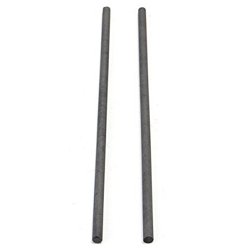 2Pcs 300X8Mm Graphite Electrode Bar Carbon Stirring Rod 1