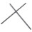 2Pcs 300X8Mm Graphite Electrode Bar Carbon Stirring Rod 7