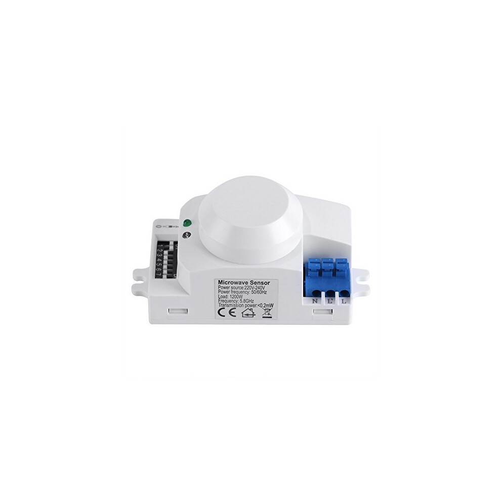 360 Degree Microwave Smart Motion Detector Radar Sensor Light Switch220v240v Sk600 654936156616