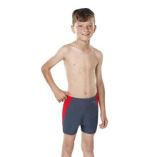 Incontinence Boys Swim Shorties in SlateRed 78 years