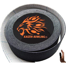Bowling Tape Protective Fitting Thumb Finger Tape Tenpin Bowling Accessories For Thumb Protection BlackRedBlueNatural Black