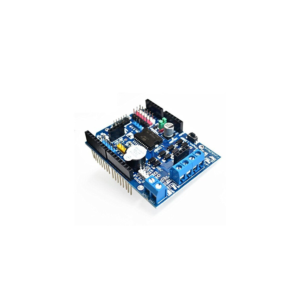 L298p Motor Driver Module Hbridge Drive Shield Expansion Board Highpower Dc Stepper Motor Controller For Arduino 742548983550