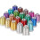 20 Assorted Colours Metallic Machine Embroidery Thread Kit 500M Each Spool for Computerized Embroidery and Decorative Sewing 1
