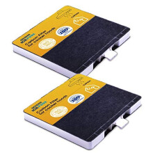 Activated Carbon Filter Extractor Hood Replacement for Siemens LZ53251 Bosch dhz5325 Neff Z5101X1 VVZ52V40 2 pack by GOLDEN ICEPURE invoice available