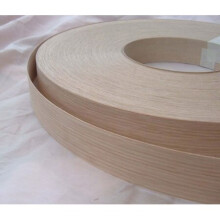 Iron On Oak Veneer Edging Tape - 40mm x 2.5m - Easy Iron-On Finish for Doors, Worktops & Shelving