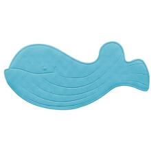 Bath Mat Kid Bath Mats Non Slip Kids Shower MatRubber Material OdorlessDurable AntiBacterialMildew resistant Machine WashableWhale Pattern