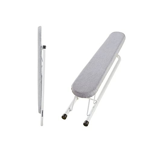 57 cm Extra Long w 105 x h 85 cm Folds Flat White Extra Long Sleeve Board for Perfect Sleeve Ironing