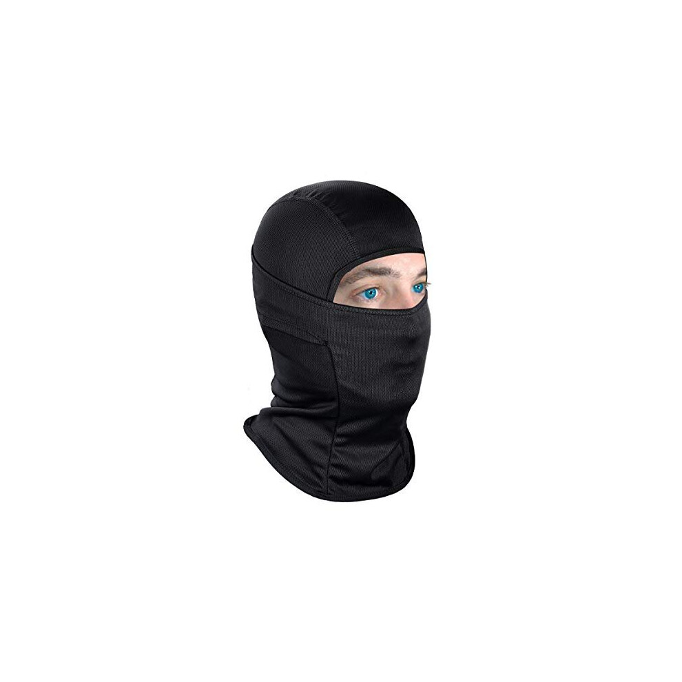 Balaclava Face Mask Uv Protection For Women Sun Hood Tactical Lightweight Ski Motorcycle Running Riding Black 682228231819