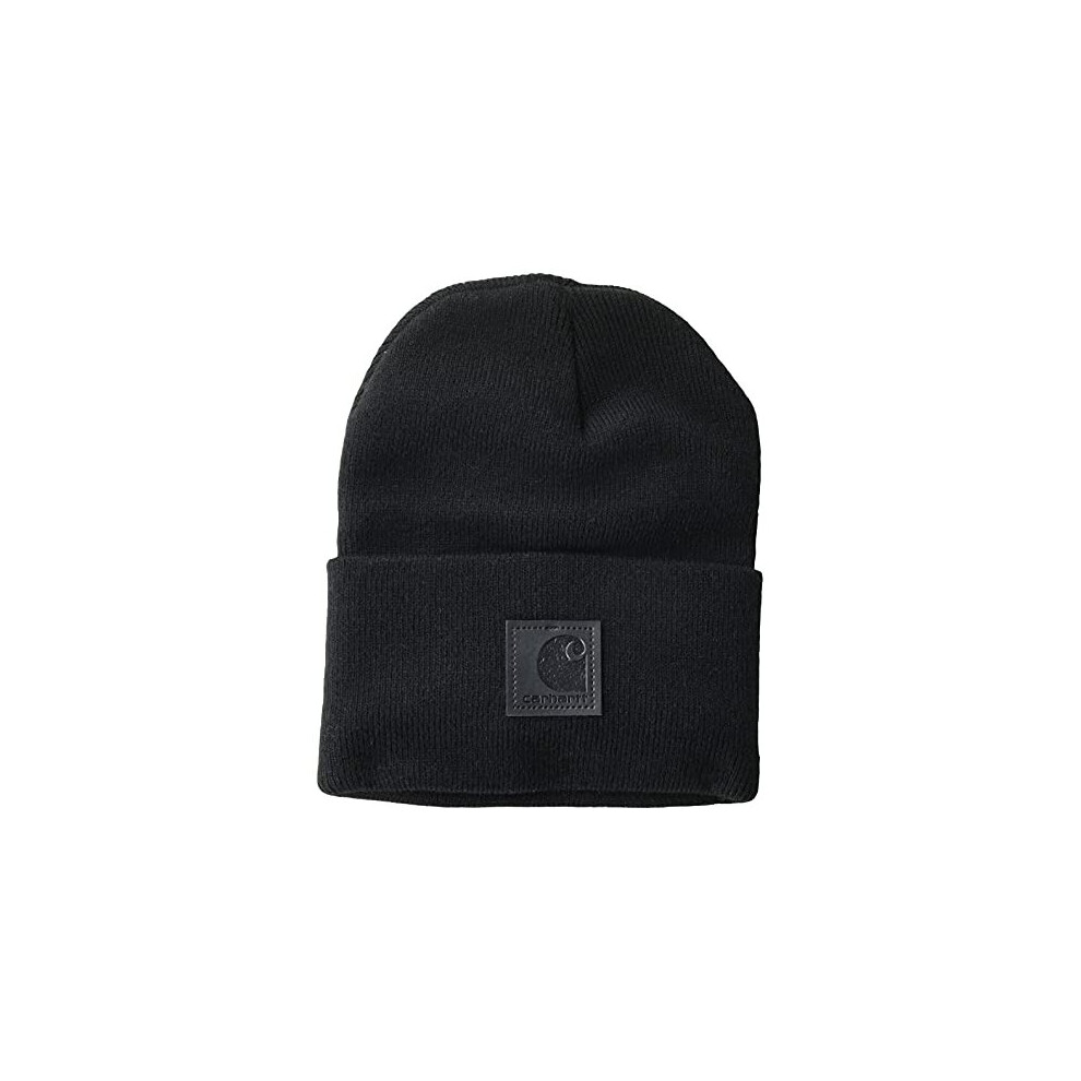 Unisex Knit Beanie Black OFA