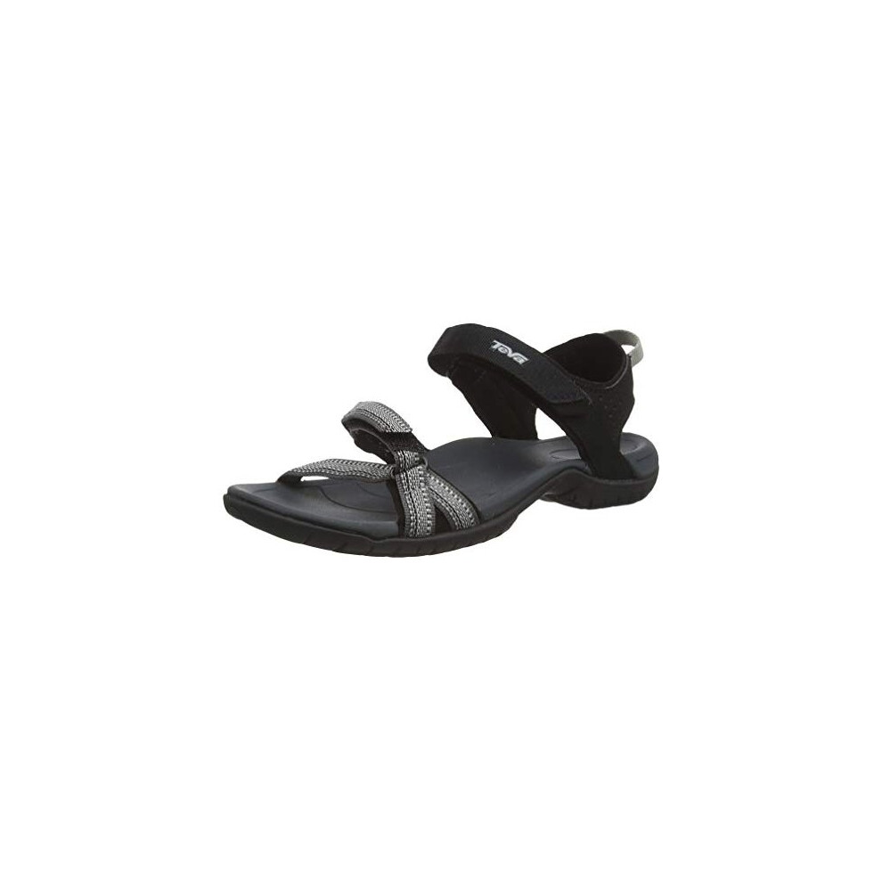 Womens Verra Hiking Open Toe Sandals Black Antiguous Black Multi Abml 5 UK