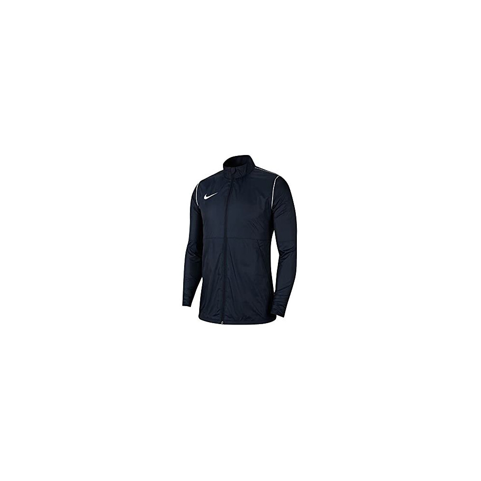 Nike Boys Park 20 Rain Jacket ObsidianWhiteWhite XL