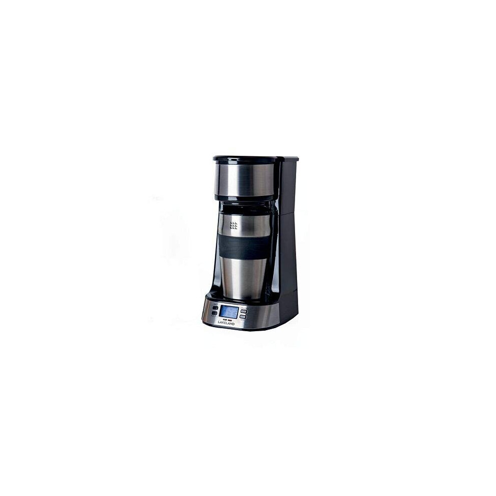 Digital To Go Coffee Machine with Travel Mug 24 Hour Programmable Timer