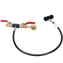 CO2 Cylinder Refill Adapter Soda Maker Accessories with Hose CGA320 for Filling TankW21814 24inch